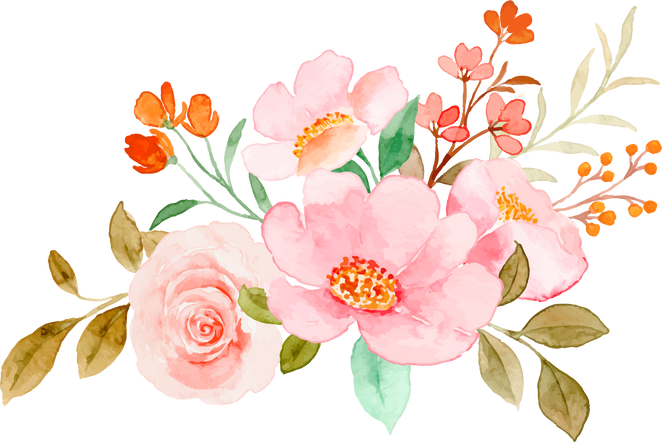 Pink flowers